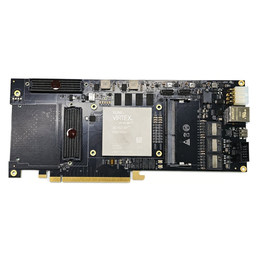 AMD Xilinx XCVU13P Virtex UltraScale+ FPGA PCIE 超高端开发板