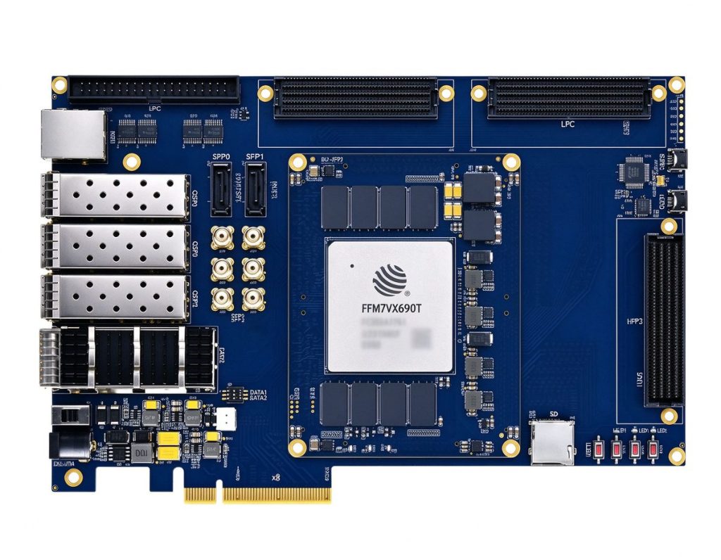 复旦微 JFM7VX690T 国产 Virtex-7 FPGA 开发板 DUF7690T